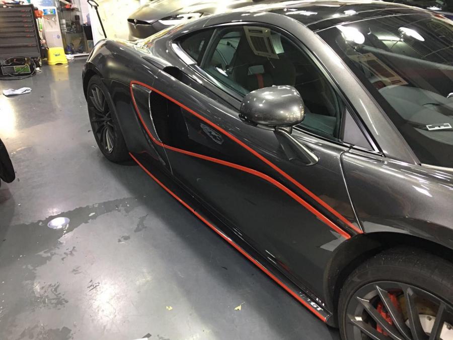 Детали экстерьера McLaren 570GT by Impressive Wrap 2017 года  (JP) (фото 9 из 10)